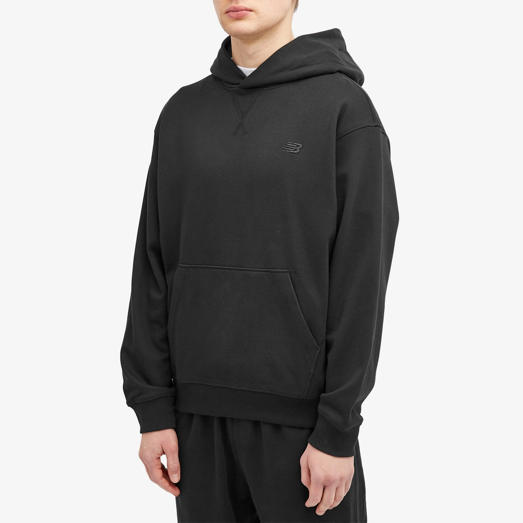 New Balance Men's NB Athletics French Terry Hoodie Black
